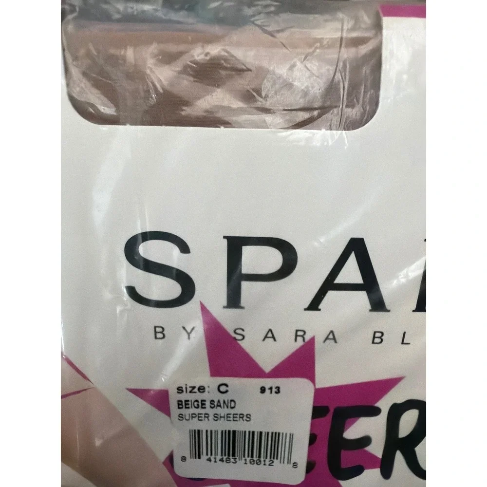 Spanx‎ Super Sheers Control Top Pantyhose Beige Sand Size C